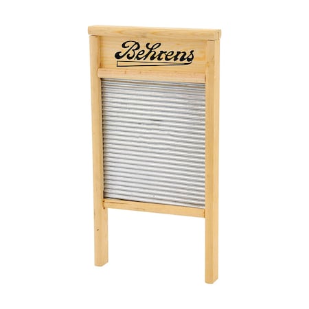 Behrens Behrens 12.5 in. W X 24.5 in. L Galvanized Steel Scrub Surface Washboard BWBG12